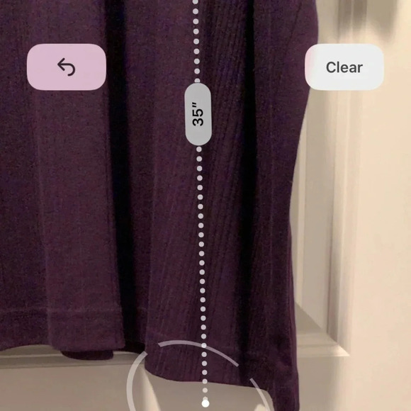 Liz Claiborne Pullover Ribbed Top Purple Short Sleeve Size 5X New - Picture 12 of 14